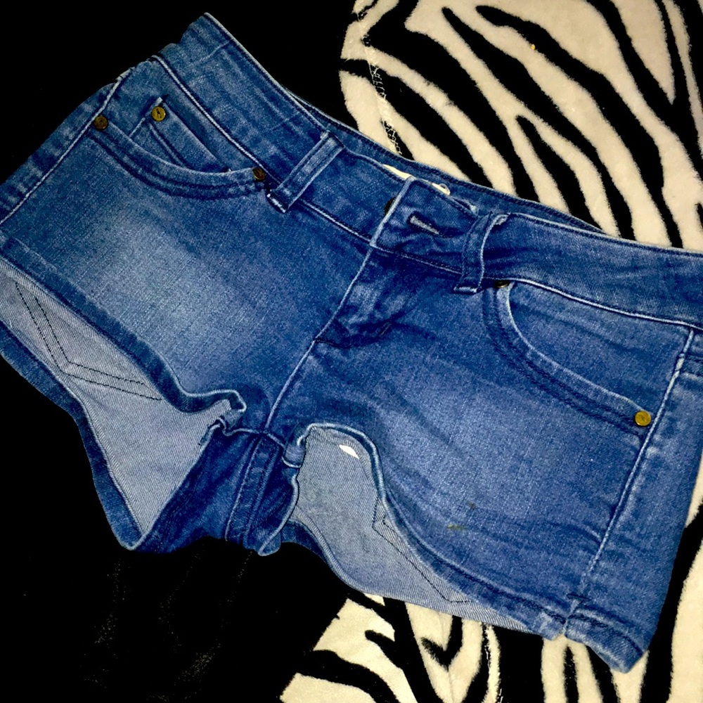Blue Jean Shorts